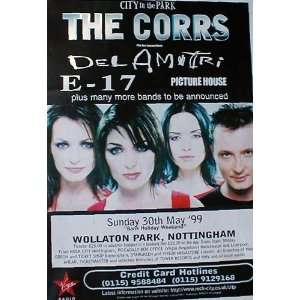  The Corrs (Wollaton Park Concert) Music Poster Print   40 