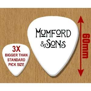  Mumford & Sons BIG Guitar Pick Musical Instruments