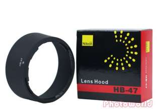 HB 47 Lens Hood for Nikon D90 D5100 D7000 D3100 D5000 with Nikon AF S 