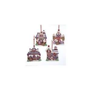  Club Pack of 12 Sugar Town Sweet Candy Building Christmas 