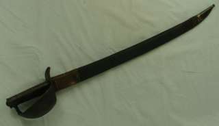 Rare Mid 19th Century French Naval Navy Cutlass Sword  