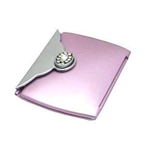 Swarovski Crystallized Pink Compact Mirror CMA010