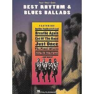  Hal Leonard Best Rhythm & Blues Ballads Piano, Vocal 