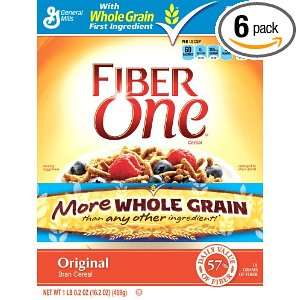 Fiber One Bran Cereal, 16.2 Ounce Boxes Grocery & Gourmet Food