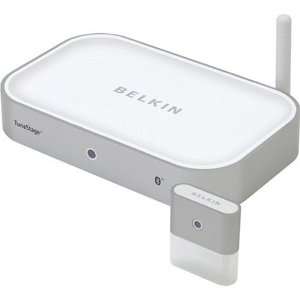  Belkin TuneStage Bluetooth Enabled Transmitter for iPod 