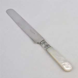  Pearl Handle by Universal Luncheon Knife, Blunt Plated 