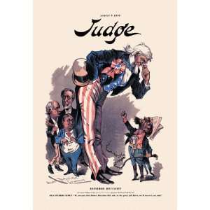  Judge Bourbon Boycott 12x18 Giclee on canvas