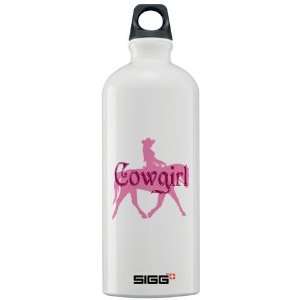  Pink Cowgirl w/ Text Cute Sigg Water Bottle 1.0L by 