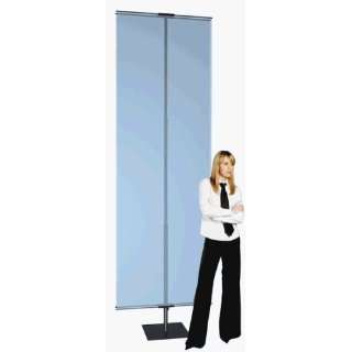  BN2 Banner Stand Classics (36 to 96  High) BLACK Office 