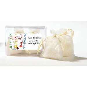 Wedding Favors Festive Party Personalized Fresh Linen Scented Bath 
