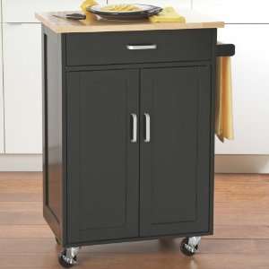    JCP home Heritage Kitchen Cart   Black, Red, White