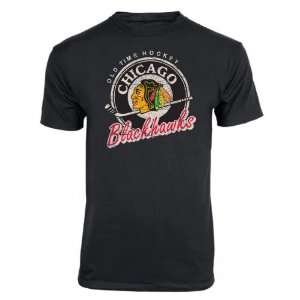    Chicago Blackhawks Black Tewksbury T Shirt