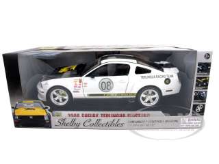   Mustang Terlingua Team White die cast car by Shelby Collectibles