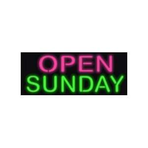  Open Sunday Neon Sign 