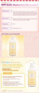 ETUDE HOUSE Petit Bijou Sunny Citrus Moisture Body Milk  