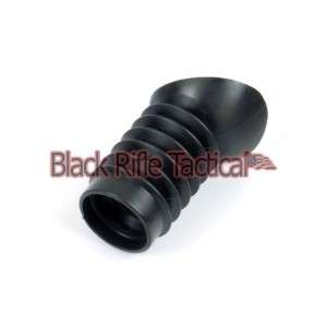 Rifle Scope Ocular 38 40mm Rubber Recoil Eye Protector Sun Shade Black 