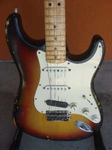 1972 Fender Stratocaster Electric Guitar (Sunburst)  