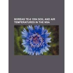  BOREAS TE 6 1994 soil and air temperatures in the NSA 