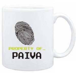  Mug White  Property of _ Paiva   Fingerprint  Female 