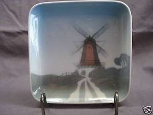 Vintage BING GRONDAHL B&G COPENHAGEN Windmill Plate  