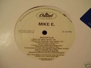 Mike E   Master Plan 12 MINT Condition TEDDY RILEY  