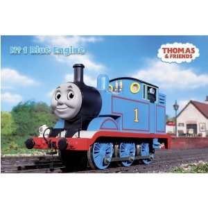 Thomas The Tank Engine   TV Show Poster (No. 1 Blue Engine) (Size 36 