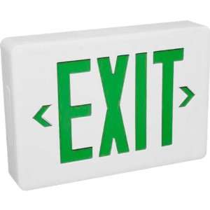  PE002 30 LED Exit Signs with Integral Emergency Battery Pack, White