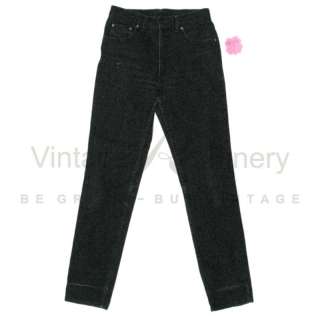 Vintage Black Denim Jeans   Levi 620 Orange Tab W32/L34  