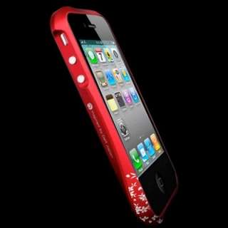   IV iPhone 4/4S Aluminum Case   RED SAKURA Tattoo (Deff Cleave)  