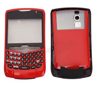 New 5 piece Housing case For BlackBerry 8350 8350i Red  