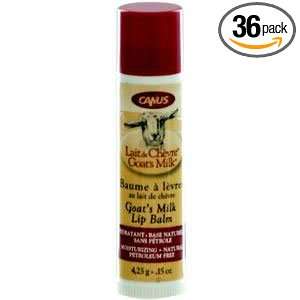 Goats Milk Lip Balm, Sprmn By Canus   .15 Oz, 36 Pack