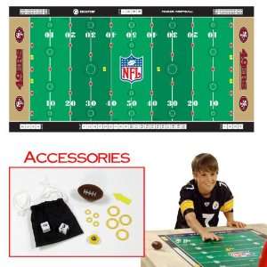  NFLR Licensed Finger FootballT Game Mat   49ers Sports 