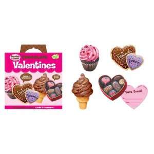  Chocolate Scratch & Sniff Valentines Toys & Games