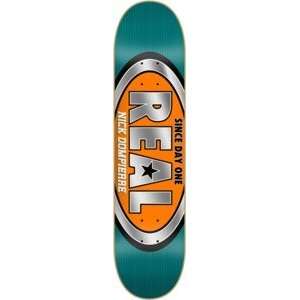  Real Nick Dompierre Classic Oval Skateboard Deck   8.12 x 