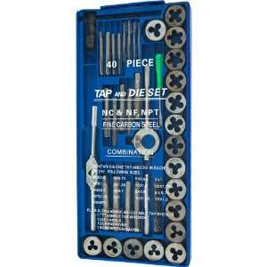  Trademark Tools 75 TZ5640 Tap and Die Set Metric, 40 Pack 