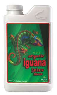   Nutrients ORGANIC Iguana Juice Grow & Bloom 1 Liter Base Nutrient