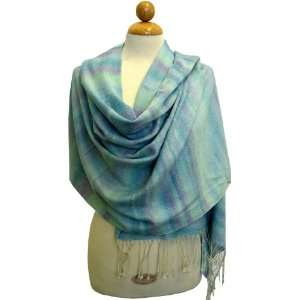  100% Cashmere Lady Shawl Tye Dye Italian Fashion Wrap,Soft 