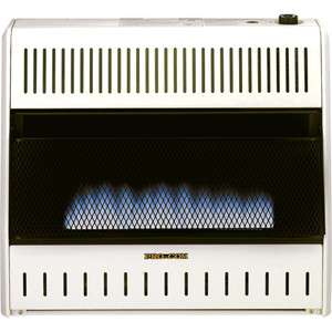 Blue Flame Vent Free Space Heater with Thermostat  