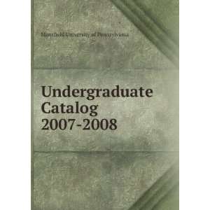   Catalog 2007 2008 Mansfield University of Pennsylvania Books
