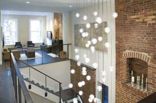 Modern Contemporary Pendant Lamp Ceiling Light Cast Glass Chandeliers 