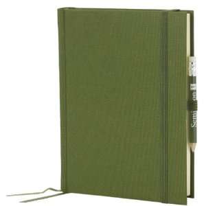   Travel Diary, Bookmark and Pencil, Irish Moss (10508)