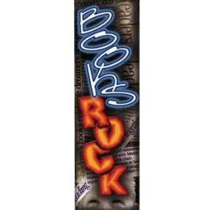  Books Rock Bookmarks   36 per set