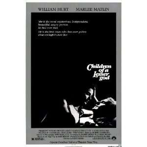  Children of a Lesser God (1986) 27 x 40 Movie Poster Style 