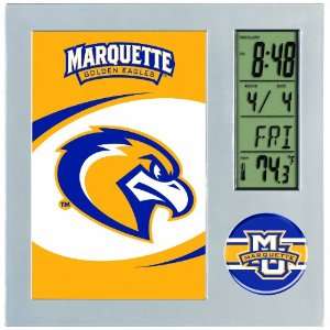  NCAA Marquette Golden Eagles Digital Desk Clock Sports 