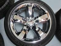 clean set of Take Off Factory 2012 Challenger Chrome Clad 20 wheels 