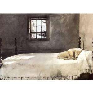  Master Bedroom by Andrew Wyeth   Large Unframed Print 