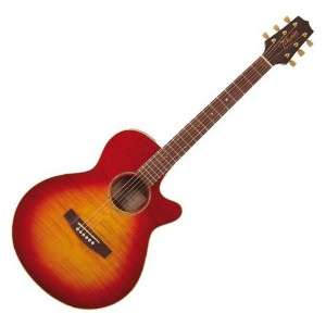 Takamine EG268CS Electro Acoustic Guitar Cherry SB, NEW  