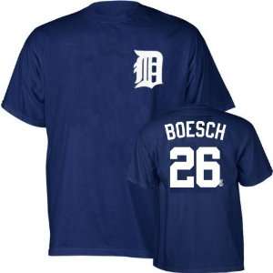   Tigers Player Name & Number T Shirt   Brennan Boesch Sports