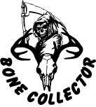 Bone Collector Whitetail Deer Hunting window Decal Sticker Hoyt PSE 