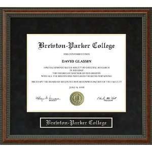  Brewton Parker College (BPC) Diploma Frame Sports 